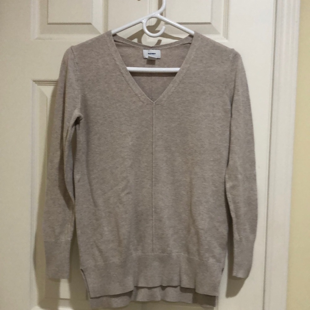 Old Navy tan/ beige tunic size Small
